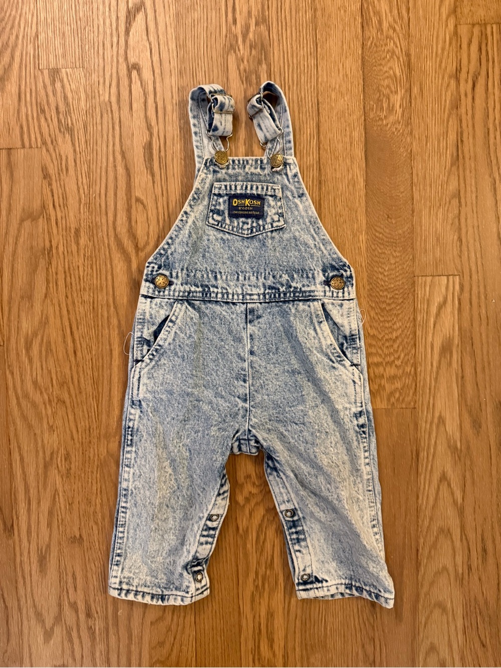 Vintage OshKosh | Acid Washed Overalls